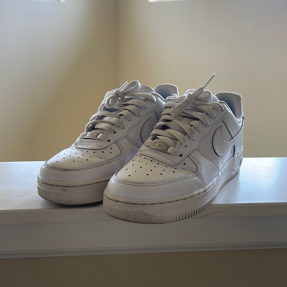 White Air Force 1s
